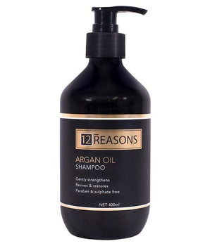12Reasons Argan Oil Shampoo 400 ml Restore & Hydrate 12Reasons - On Line Hair Depot