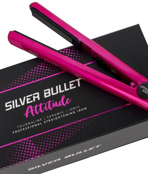 Silver Bullet Attitude Hair Straightener – Pink Silver Bullet - On Line Hair Depot