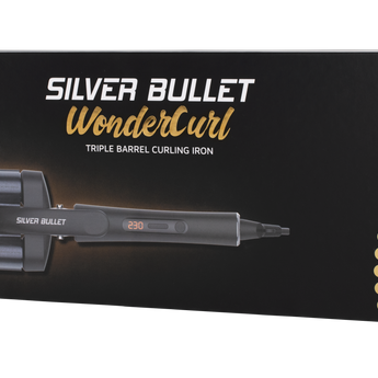 Silver Bullet WonderCurl Triple Barrel Curling Iron - On Line Hair Depot