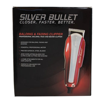 Silver Bullet Balding and Fading Hair Clipper Silver Bullet - On Line Hair Depot