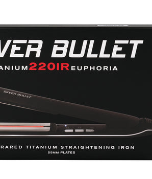 Silver Bullet Titanium 220 IR Euphoria Infrared Hair Straightener - On Line Hair Depot