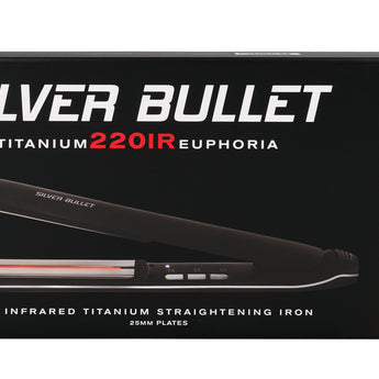 Silver Bullet Titanium 220 IR Euphoria Infrared Hair Straightener - On Line Hair Depot