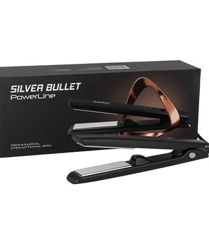 Silver Bullet Powerline Hair Straightener 25mm Black Silver Bullet - On Line Hair Depot