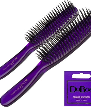 Duboa Brush Purple Duo Large and Medium Made in Japan - On Line Hair Depot