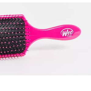 The Wet Brush Detangler Gloss Pink Paddle Brush with aqua vents - On Line Hair Depot