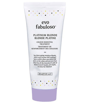 Fabuloso Platinum Blonde Colour Boosting Treatment Intensifying Conditioner 220ml by Evo Evo Haircare - On Line Hair Depot