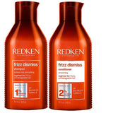 Redken Frizz Dismiss Shampoo & Conditioner Duo for humidity protection and Smoothing - On Line Hair Depot