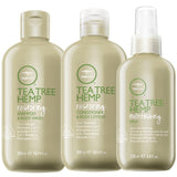 Paul Mitchell Tea Tree Hemp Restoring Shampoo, Conditioner and Spray Trio - On Line Hair Depot