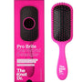 The Knot Dr - Pro Brite Fuchsia Pink Detangling Paddle Brush - On Line Hair Depot