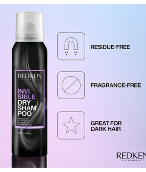 Redken Styling Invisible dry shampoo 88g refresh + no residue Redken Styling - On Line Hair Depot