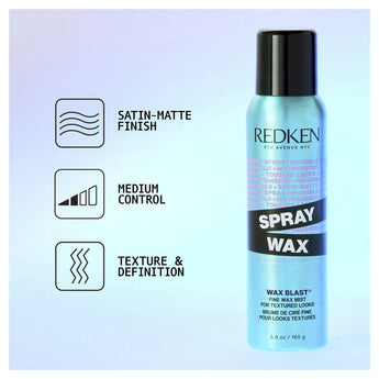 Redken Styling Wax Blast Spray Wax Fine Max Mist 165g Redken Styling - On Line Hair Depot