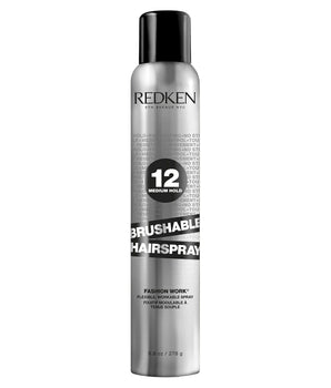 Redken Styling Fashion Work 12 Medium Hold Brushable Hairspray 278g Redken Styling - On Line Hair Depot
