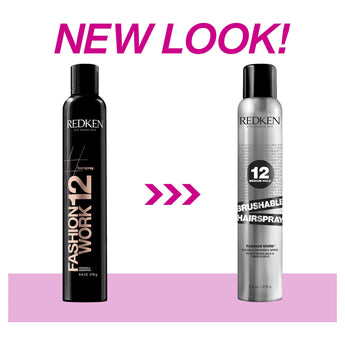 Redken Styling Fashion Work 12 Medium Hold Brushable Hairspray 278g Redken Styling - On Line Hair Depot