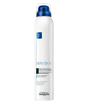 Loreal Serioxyl Volumising And Bodifying Coloured Spray Black Loreal Serioxyl - On Line Hair Depot