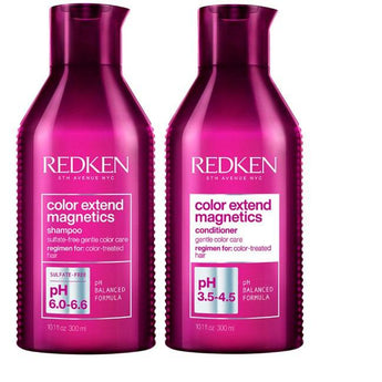 Redken Color Extend Magnetics Colour Shampoo & Conditioner Duo for Colored Treated Hair Vibrance and Fade Protection - On Line Hair Depot