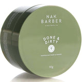 Nak Done N Dirty Matt Clay Firm hold 90g Nak - On Line Hair Depot