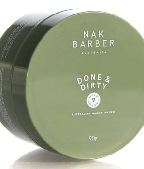 Nak Done N Dirty Matt Clay Firm hold 90g Nak - On Line Hair Depot