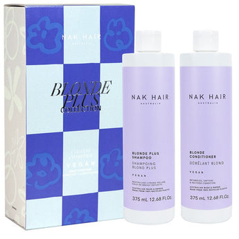 Nak Blonde Plus Collection Shampoo and Conditioner Duo - On Line Hair Depot