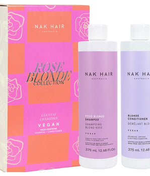 Nak Rose Blonde Collection Shampoo & Conditioner 375ml each - On Line Hair Depot