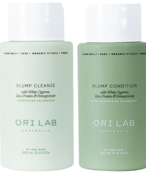 Ori Lab Plump Cleanse and Conditioner 300ml Duo - On Line Hair Depot