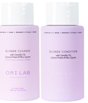 Ori Lab Blonde Cleanse and Conditioner 300ml Duo by Nak - On Line Hair Depot