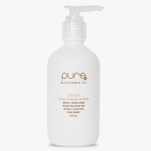 Pure Colour optimising Treatment Beige 200ml Pure Hair Care - On Line Hair Depot