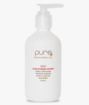 Pure Colour optimising Treatment Red 200ml Pure Hair Care - On Line Hair Depot