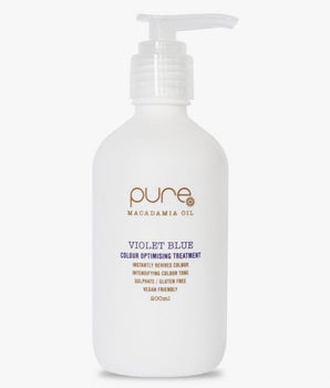 Pure Colour optimising Treatment Violet Blue 200ml Pure Hair Care - On Line Hair Depot