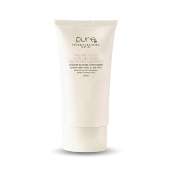 Pure Organic Certified Complex Walnut Scrub Hair & scalp Pre-Wash Treatment 150ml Pure Styling - On Line Hair Depot