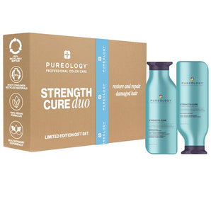 Pureology Strength Cure Shampoo and Conditioner Duo - On Line Hair Depot
