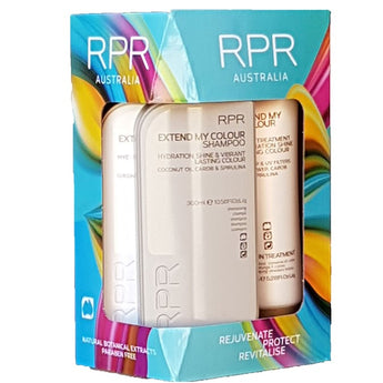 RPR Extend My Colour Quad Pack A hydrating range to gently cleanse and help extend the vibrancy of your colour - On Line Hair Depot