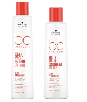Schwarzkopf BC BONACURE Repair Rescue Shampoo, Conditioner Duo Schwarzkopf Professional - On Line Hair Depot