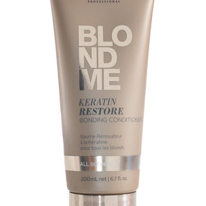 Schwarzkopf BLONDME All Blondes Keratin Restore Bonding  Conditioner Schwarzkopf BlondeMe - On Line Hair Depot