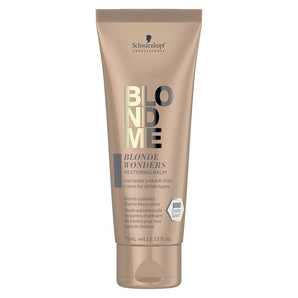 Schwarzkopf BLONDME Blonde Wonders Restoring Balm 75ml Schwarzkopf BlondeMe - On Line Hair Depot