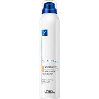 Loreal Serioxyl Volumising And Bodifying Coloured Spray Blonde Loreal Serioxyl - On Line Hair Depot