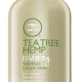 Paul Mitchell Tea Tree Hemp Restoring Shampoo, Conditioner and Spray Trio - On Line Hair Depot
