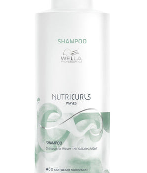 Wella Professionals Nutricurls Waves Shampoo No Sulphates 1000ml Wella Professionals - On Line Hair Depot