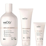 weDo Professional Light & Soft Cleanser Shampoo Conditioner & Mask 75ml Trio - On Line Hair Depot