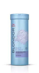 Wella Blondor Multi Blonde Dust Free Powder Lightener Bleach 400g - On Line Hair Depot