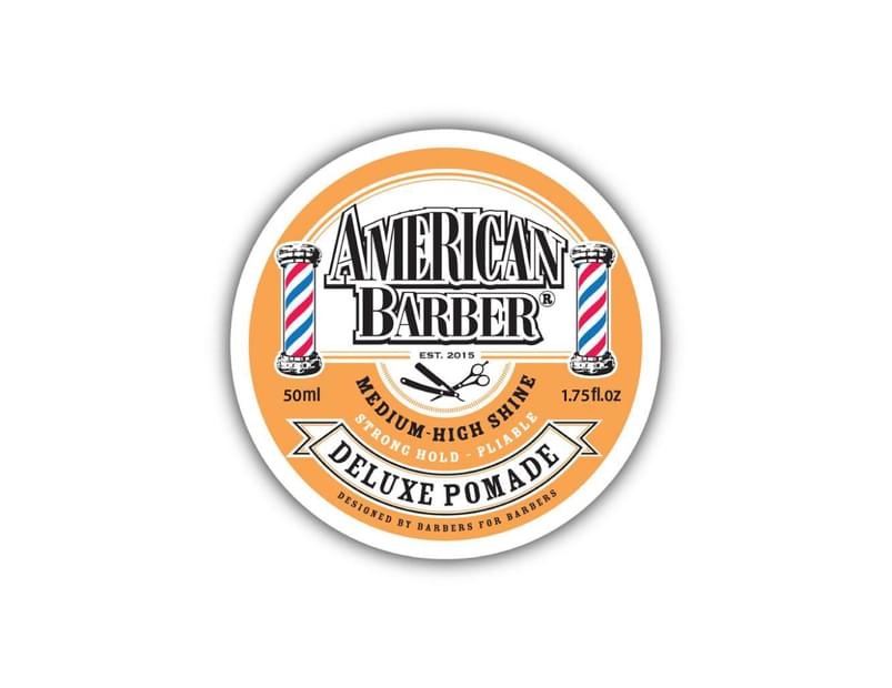 American Barber Deluxe Pomade 50ml Pack Mens - On Line Hair Depot