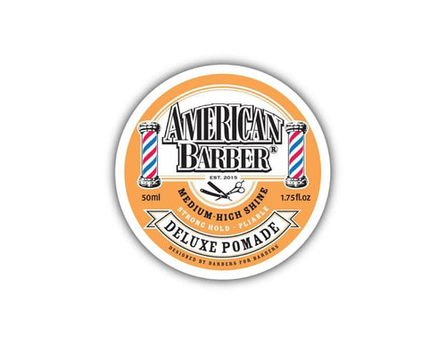 American Barber Deluxe Pomade 50ml Pack Mens - On Line Hair Depot