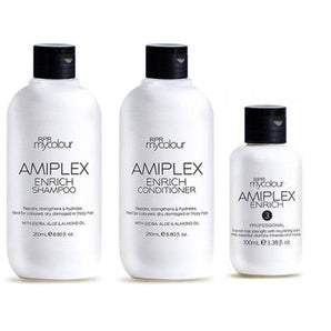 RPR Amiplex Enrich Shampoo Conditioner and Stage 3 Treatment Kit - On Line Hair Depot