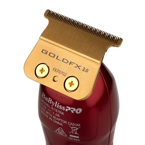 BaBylissPRO RedFX Skeleton Lithium Hair Trimmer - On Line Hair Depot