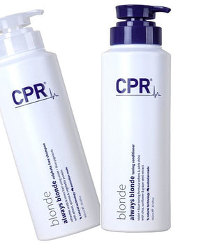Vitafive CPR Always Blonde Shampoo Conditioner 900ml Duo CPR Vitafive - On Line Hair Depot