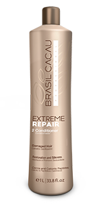 Brasil Cacau Extreme Repair Shampoo  and Conditioner Duo - On Line Hair Depot
