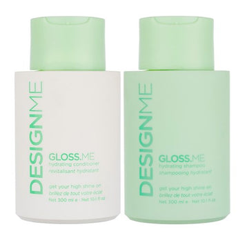 DesignME Gloss.Me Hydrating duo 300ml Each - On Line Hair Depot