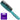 Duboa Brush Aqua/Green 155mm Long 80 Soft Large Hair brush Designed for Thick Hair in Aqua - On Line Hair Depot