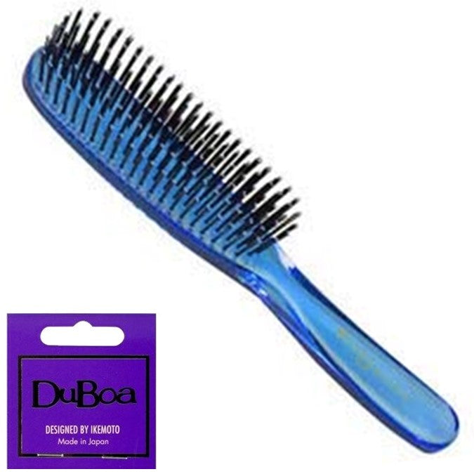 Duboa Brush Mid Blue 155mm Long Made in Japan 60 Medium Size - On Line Hair Depot