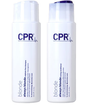 Vitafive CPR Always Blonde Shampoo Conditioner 300ml Duo CPR Vitafive - On Line Hair Depot