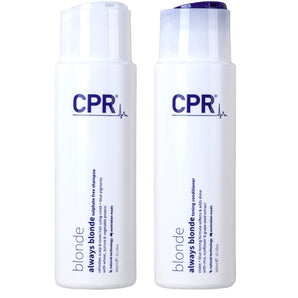 Vitafive CPR Always Blonde Shampoo Conditioner 300ml and Treatment 170ml Trio CPR Vitafive - On Line Hair Depot